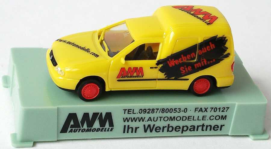 Foto 1:87 VW Caddy II Kasten AWM Automodelle, Werben auch Sie mit ... AMW/AWM