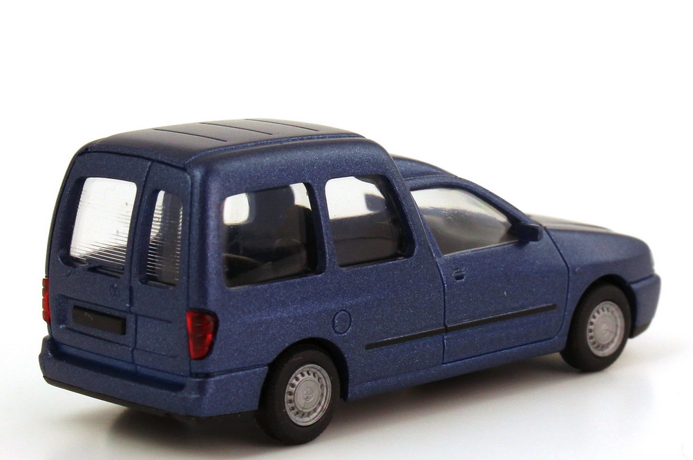 Foto 1:87 VW Caddy II Kombi (Typ 9KV) blau-met. Rietze 20840