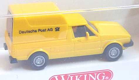 Foto 1:87 VW Caddy I Kasten Deutsche Post AG Wiking 0470217