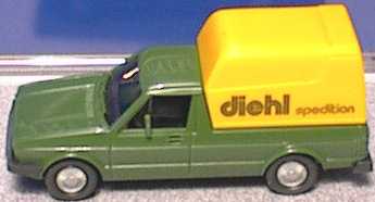 Foto 1:87 VW Caddy I Kasten Diehl Spedition Wiking 047