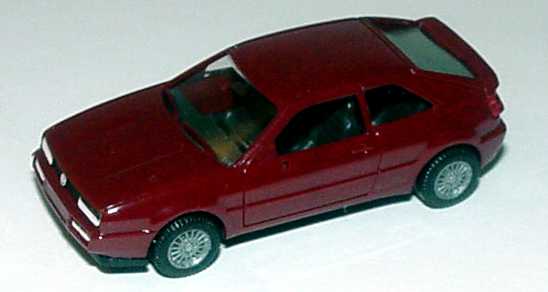 Foto 1:87 VW Corrado dunkelweinrot herpa 2067