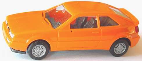Foto 1:87 VW Corrado orange herpa 185400