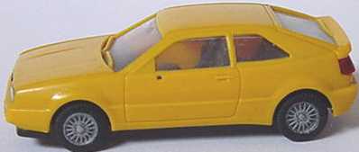 Foto 1:87 VW Corrado orangegelb (Spiegel fehlen) herpa 2067
