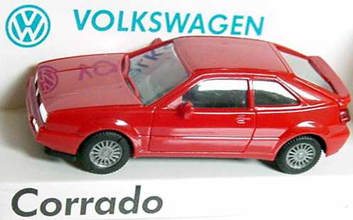 Foto 1:87 VW Corrado rot Werbemodell herpa 2067