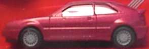 Foto 1:87 VW Corrado rot-met. herpa 030670