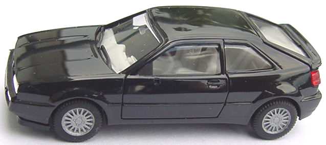 Foto 1:87 VW Corrado schwarz, IA weiß herpa 2067