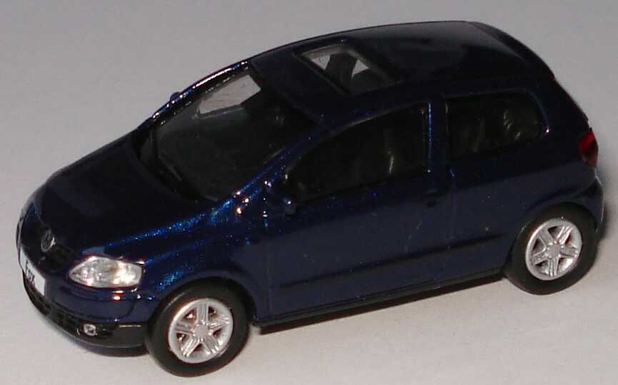 Foto 1:87 VW Fox dunkelblau-met. Norev 840153