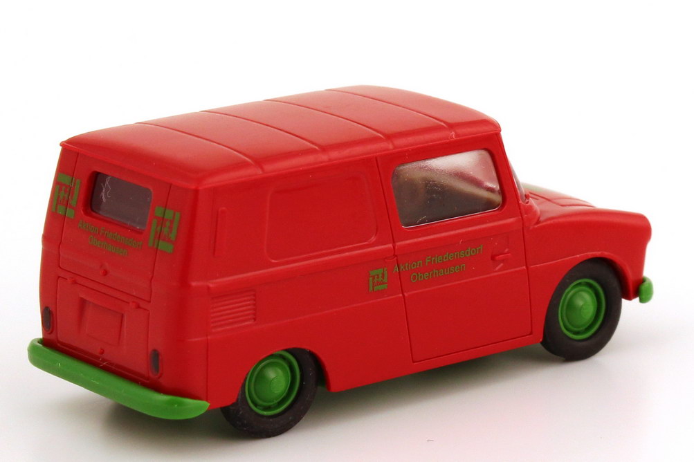 Foto 1:87 VW Fridolin (Typ 147) Kasten Aktion Friedensdorf Oberhausen Brekina 9317