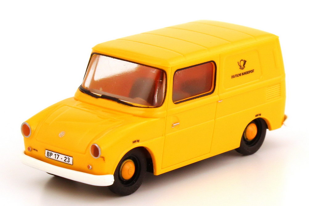 Foto 1:87 VW Fridolin (Typ 147) Kasten Deutsche Bundespost - Top Decorated Brekina 25908