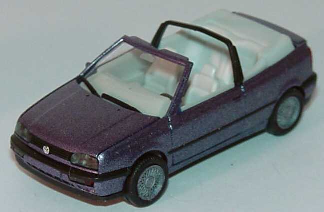 Foto 1:87 VW Golf III Cabrio lila-met. (Bastelware) herpa 031547