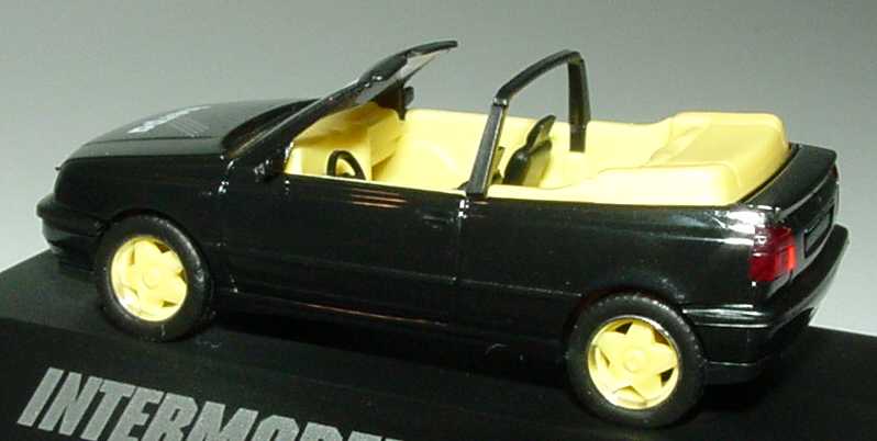 Foto 1:87 VW Golf III Cabrio schwarz/gelb Intermodellbau ´97, Dortmund herpa 228022