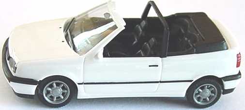 Foto 1:87 VW Golf III Cabrio weiß herpa 021548