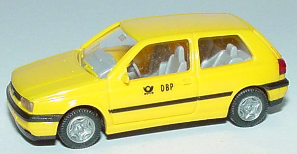 Foto 1:87 VW Golf III GL 2türig Post, DBP Wiking 049