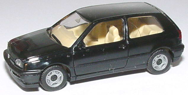 Foto 1:87 VW Golf III GL 2türig schwarz herpa 021159
