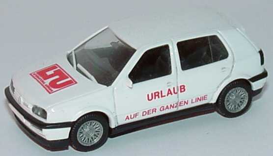 Foto 1:87 VW Golf III VR6 4türig LTU - Urlaub auf der ganzen Linie herpa