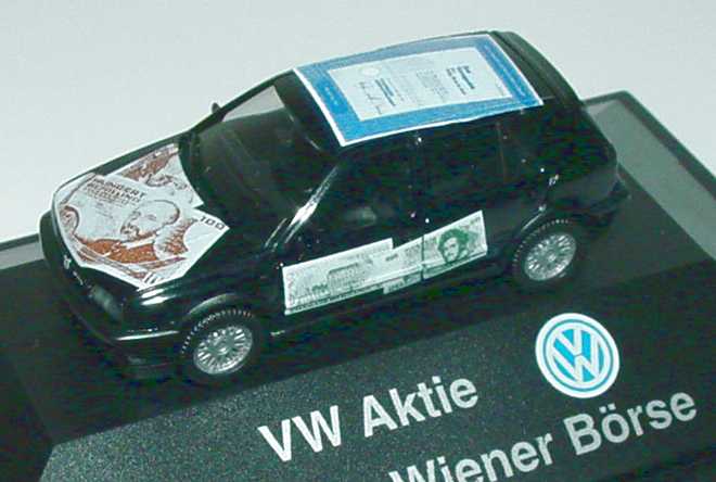 Foto 1:87 VW Golf III VR6 4türig VW Aktie, 15 Jahre Wiener Börse, Modellbau ´93 herpa