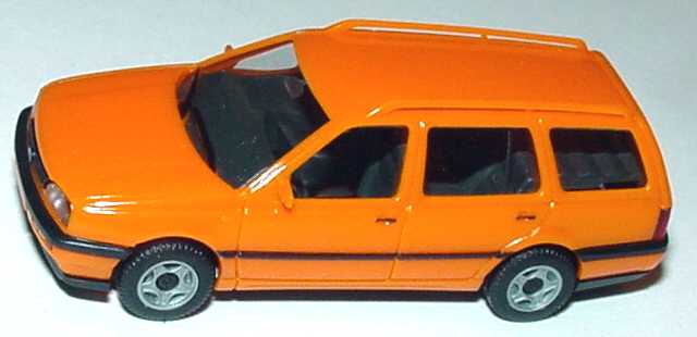 Foto 1:87 VW Golf III Variant orange herpa 021630