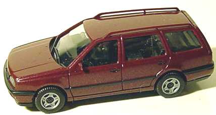 Foto 1:87 VW Golf III Variant weinrot-met. herpa 031639/188814