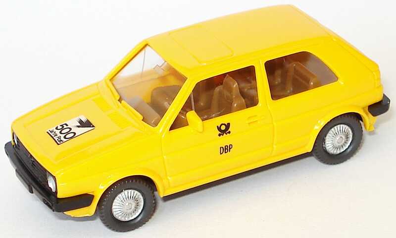 Foto 1:87 VW Golf II 2türig DBP, 500 Jahre Post Wiking