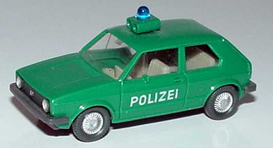 Foto 1:87 VW Golf II 2türig Polizei Wiking