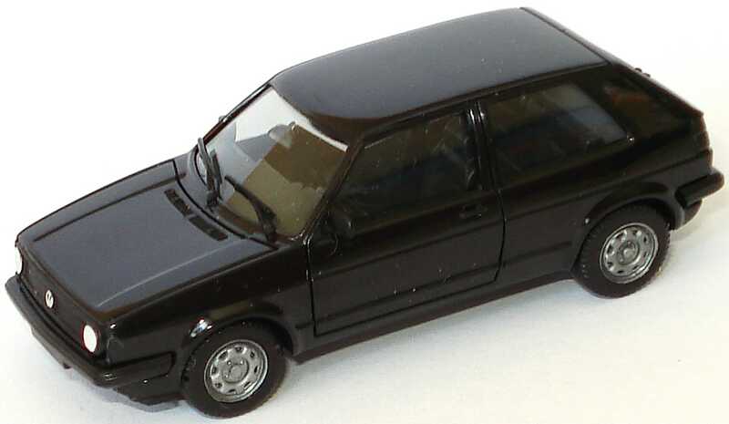 Foto 1:87 VW Golf II 2türig schwarz herpa