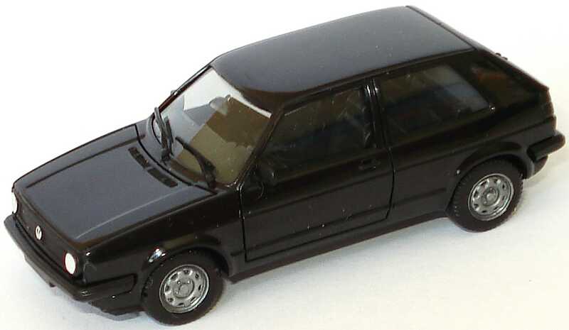 Foto 1:87 VW Golf II 2türig schwarz herpa