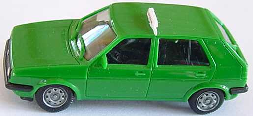 Foto 1:87 VW Golf II 4türig Fahrschule grün herpa 4095