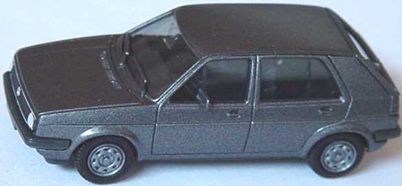 Foto 1:87 VW Golf II 4türig basaltgrau-met. herpa 3048/01B