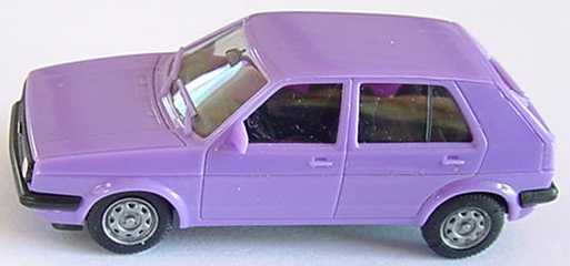 Foto 1:87 VW Golf II 4türig lila herpa 2048