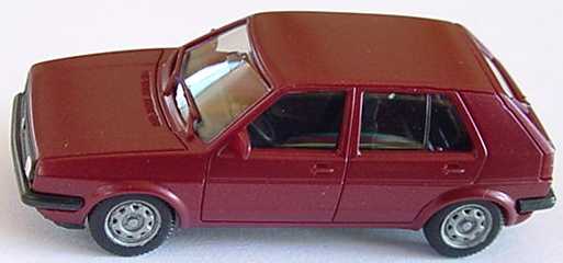 Foto 1:87 VW Golf II 4türig rot-met. herpa 3048