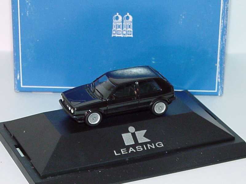 Foto 1:87 VW Golf II GTI 2türig Facelift schwarz IK-Leasing herpa