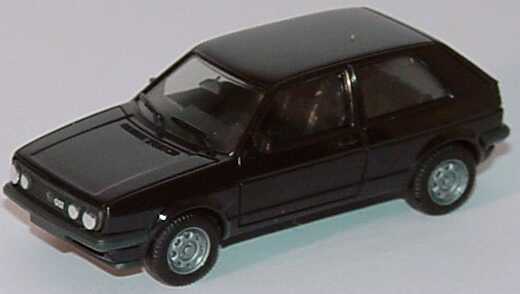 Foto 1:87 VW Golf II GTI 2türig Facelift schwarz herpa 2051