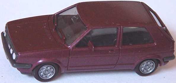 Foto 1:87 VW Golf II GTI 2türig dunkel-rot-met. herpa 3051
