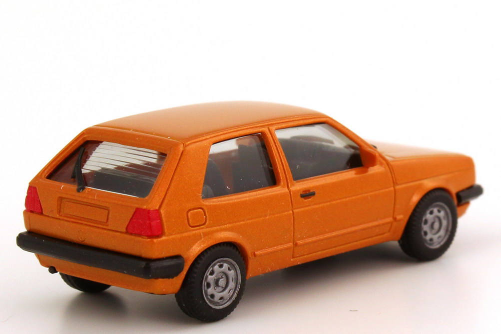 Foto 1:87 VW Golf II GTI 2türig orange-met. - Details bedruckt - herpa 030519