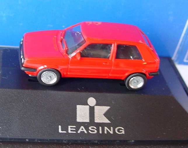 Foto 1:87 VW Golf II GTI 2türig rot IK-Leasing herpa