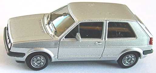 Foto 1:87 VW Golf II GTI 2türig silber-met. (Rücklichter bemalt) herpa 3051/01B
