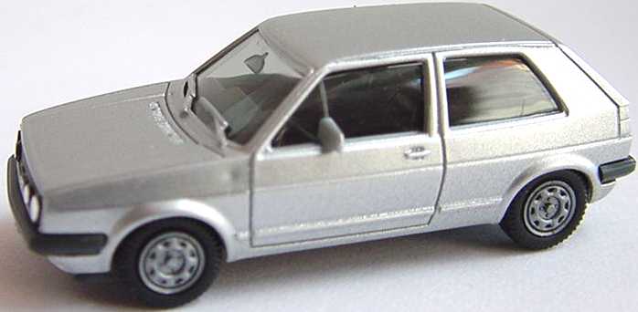 Foto 1:87 VW Golf II GTI 2türig silber-met. herpa 3051/01B