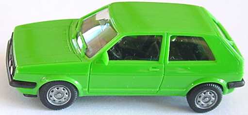 Foto 1:87 VW Golf II GTI facelift 2türig lindgrün herpa 2051