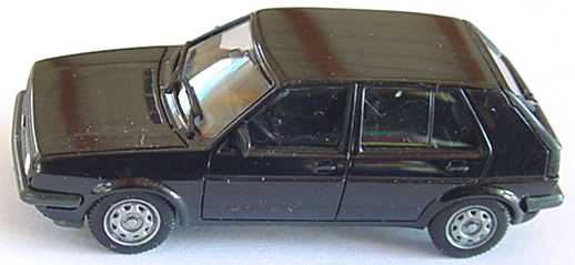 Foto 1:87 VW Golf II facelift 4türig schwarz herpa 2048