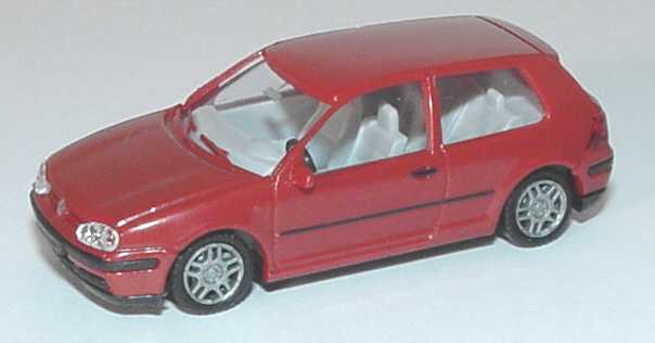 Foto 1:87 VW Golf IV 2türig karminrot-met. AMW/AWM 0789