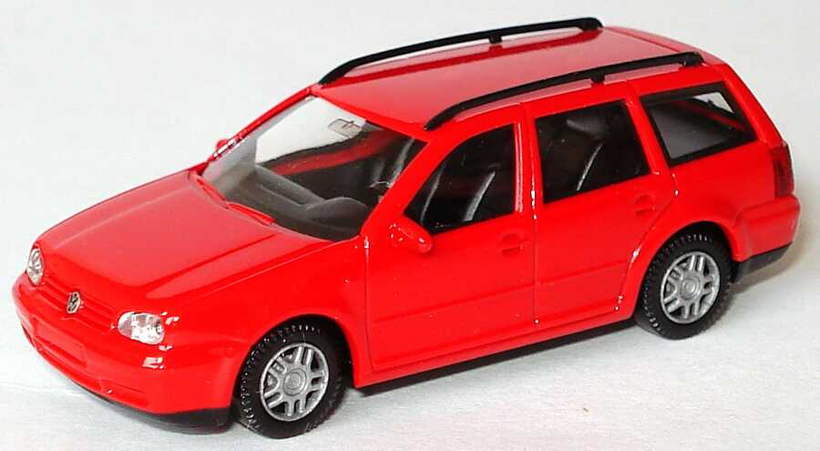 Foto 1:87 VW Golf IV Variant rot Wiking 05801