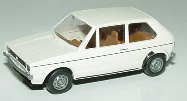 Foto 1:87 VW Golf I 2türig atlas-weiß Brekina 25500