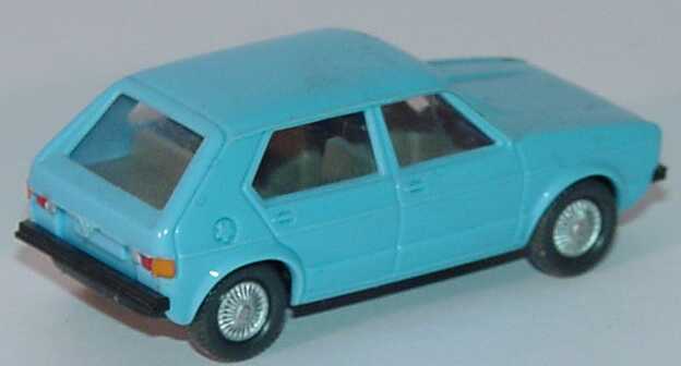 Foto 1:87 VW Golf I 4türig himmelblau (Bastelware) Wiking