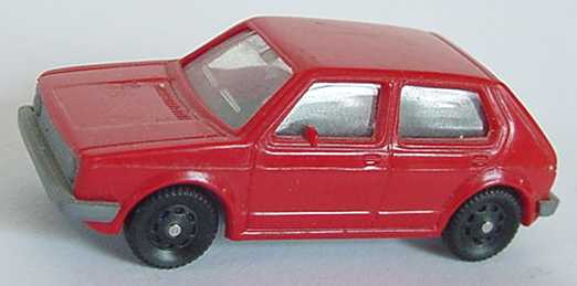 Foto 1:87 VW Golf I 4türig rot Fleischmann