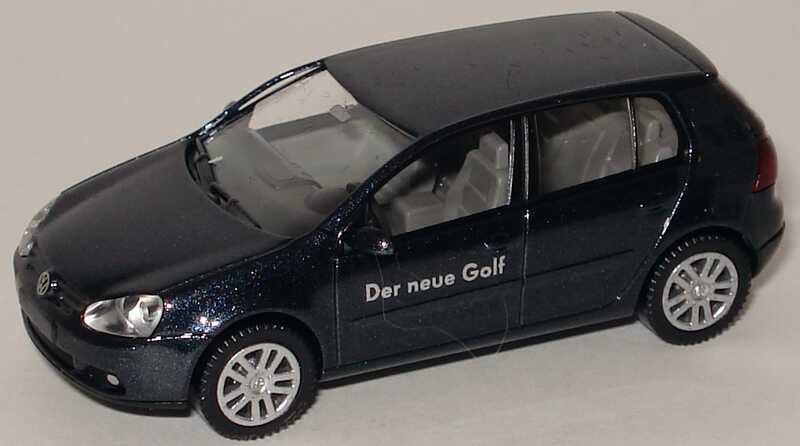 Foto 1:87 VW Golf V History-Set (Golf I 2türig, Golf II 2türig, Golf III 4türig, Golf IV 2türig, Golf V 4türig Der neue Golf) Werbemodell Wiking 821934000