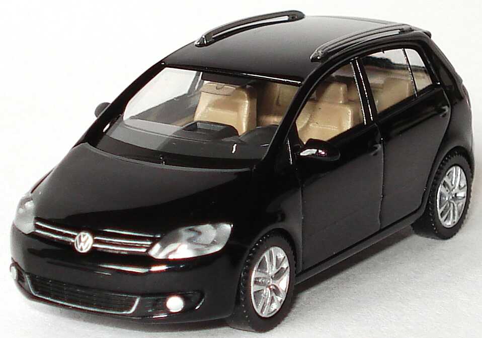 Foto 1:87 VW Golf V Plus Facelift 2009 deepblack perleffekt Werbemodell Wiking 5M0099301AC9X