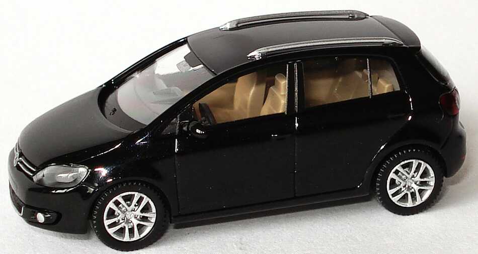 Foto 1:87 VW Golf V Plus Facelift 2009 deepblack perleffekt Werbemodell Wiking 5M0099301AC9X