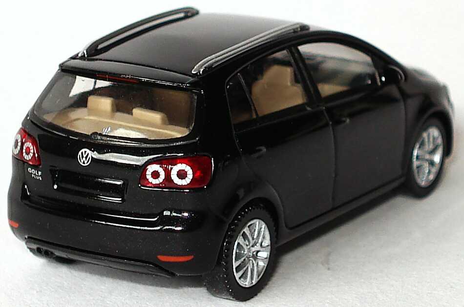 Foto 1:87 VW Golf V Plus Facelift 2009 deepblack perleffekt Werbemodell Wiking 5M0099301AC9X