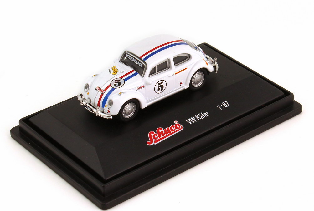Foto 1:87 VW Käfer Beetle Cup Mallory Park Nr.5, Tubbs Schuco 25081