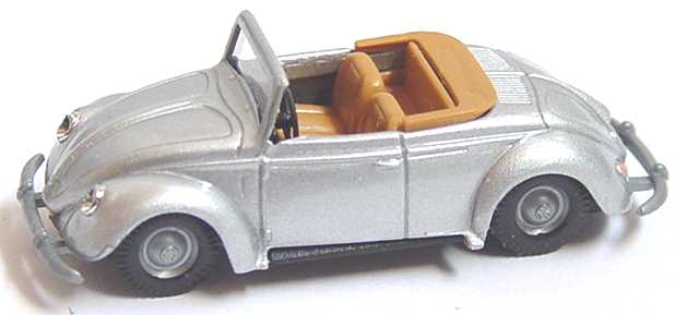 Foto 1:87 VW Käfer Hebmüller Cabrio silber-met. Praliné